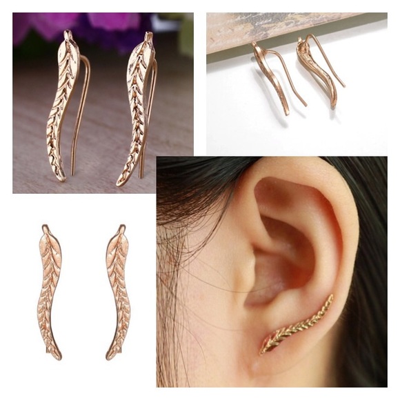 💙💎GRATEFUL💙MAKER💎💙 Jewelry - NEW!💙💎FEATHERS!💛GOLDEN💛CLIMBERS!💎💙MINIMALIST